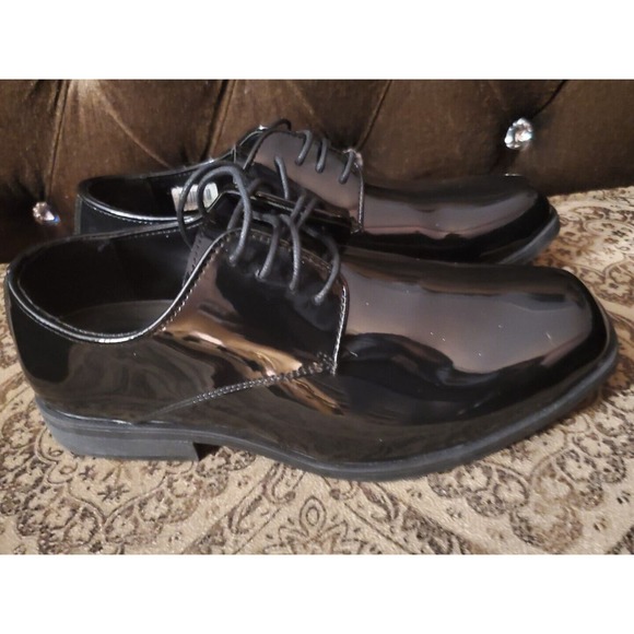 VANGELO 10 W Men Dress Shoe TAB and Tux Oxford Formal Tuxedo main image 8